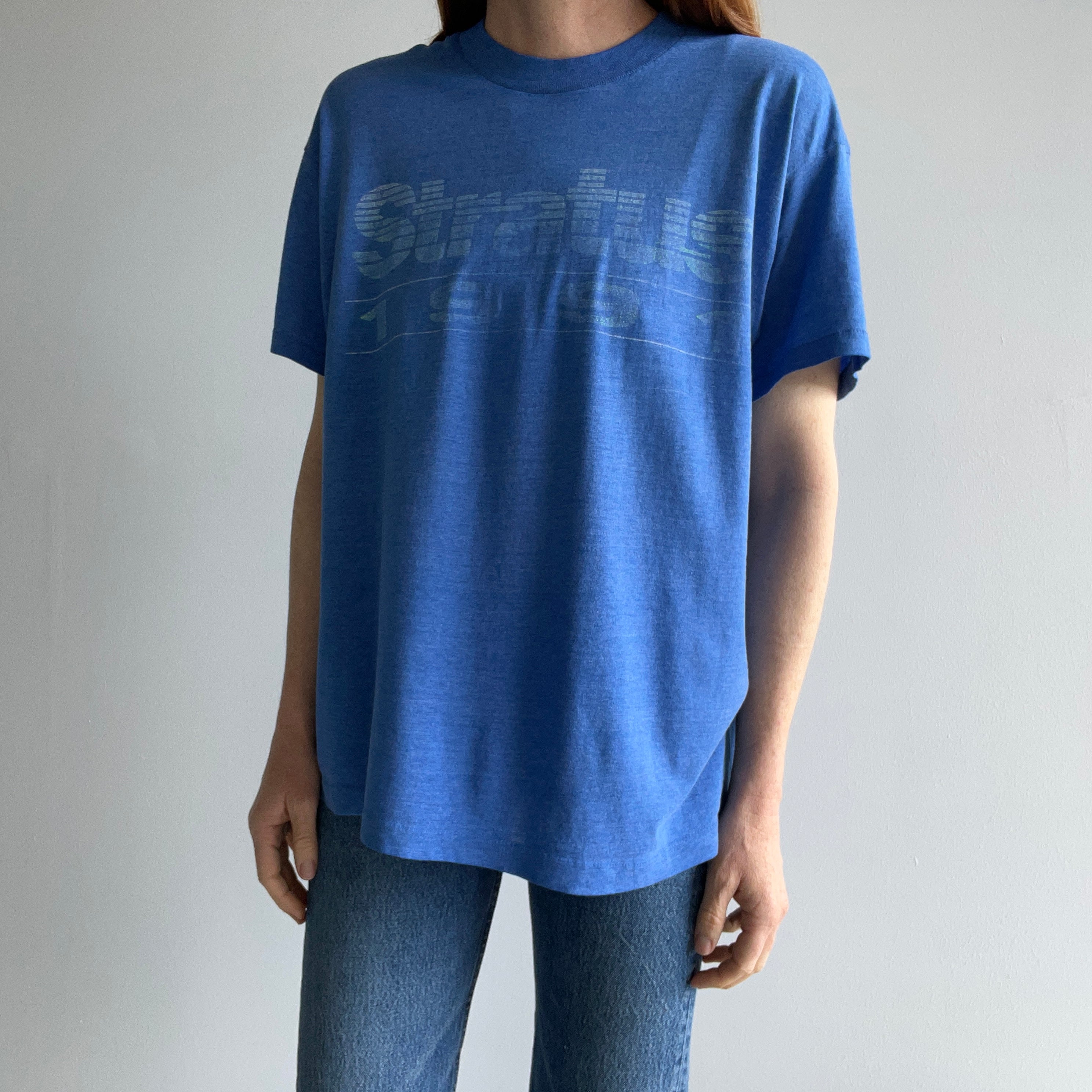 1991 Stratus Perfectly Worn Vintage 50/50 T-Shirt