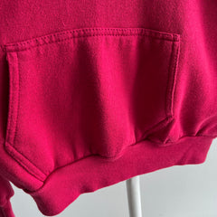 1980s USA Made Gap Barely Worn Barbie Pink Hoodie