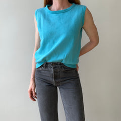 1970s Blank Sweatshirt Tank Top - THIS IS A GEM