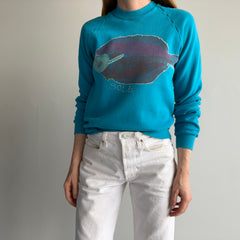 1980s DIY Sole Fish Sweatshirt - Oh Hi