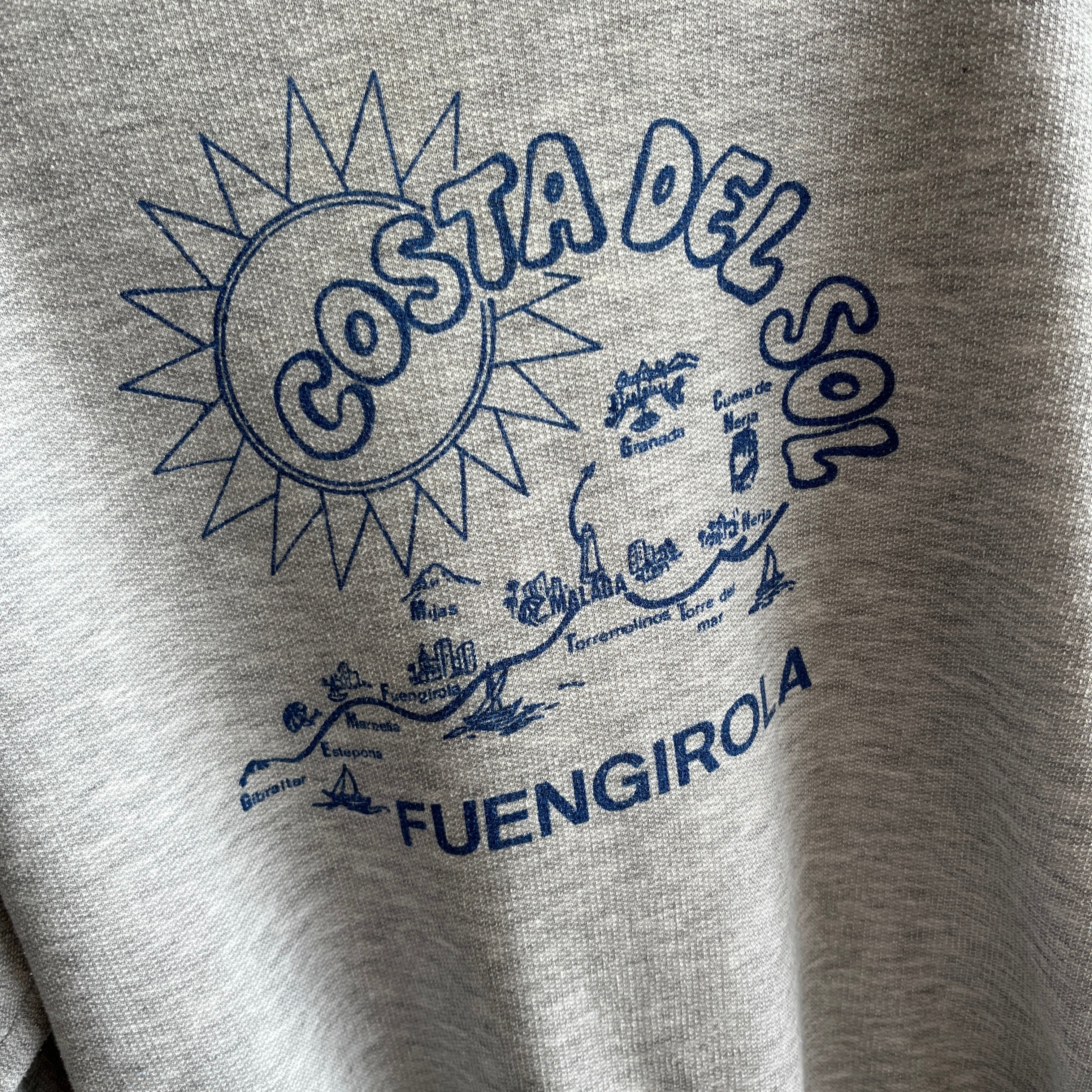 1980s Costa Del Sol Fuengirola Sweatshirt