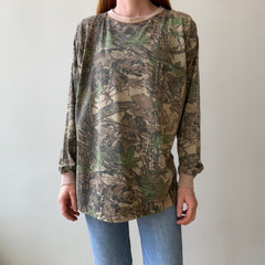 1980s/90s Realtree Camo Long Sleeve T-Shirt - !!!!!