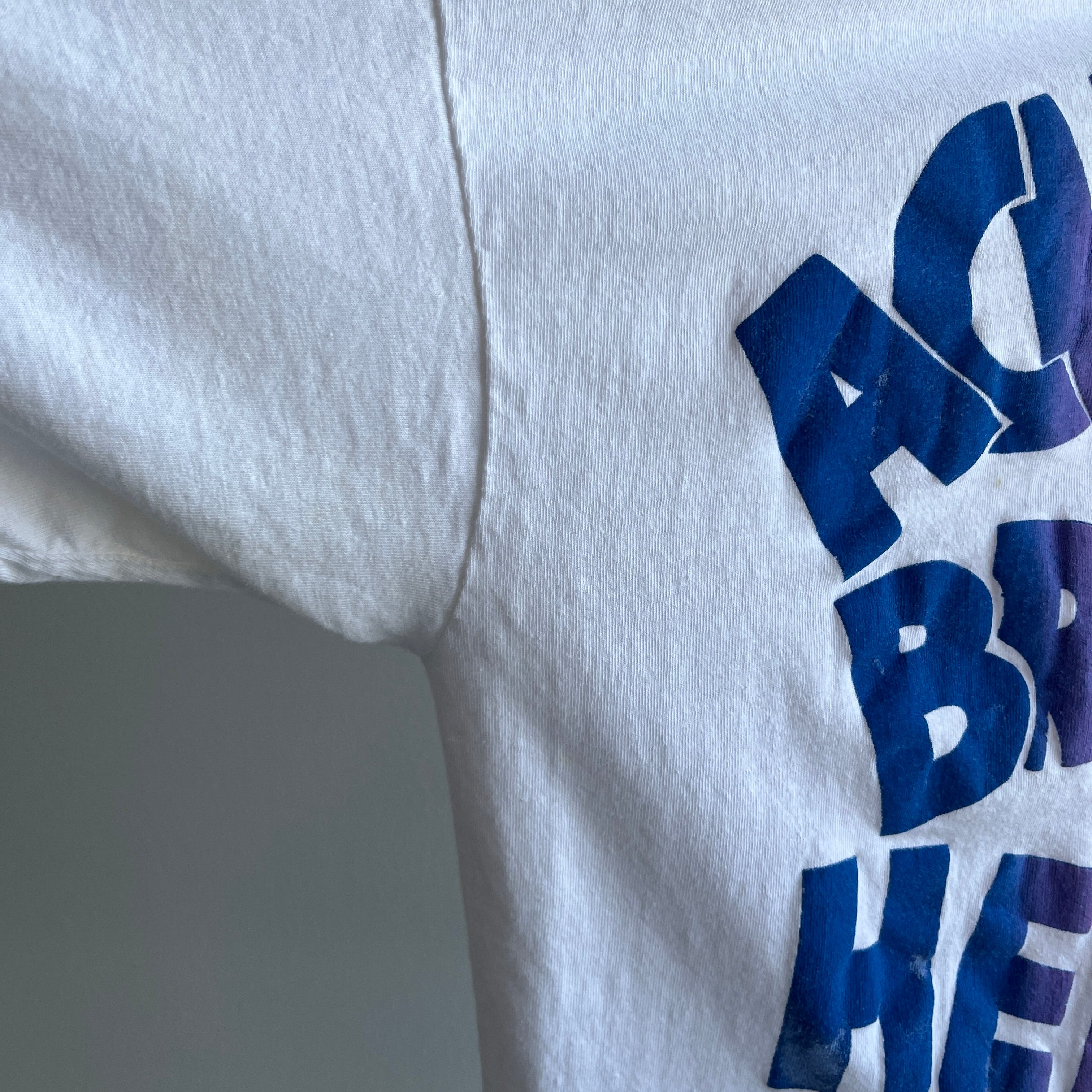 1992 Achy Breaky Heart Slightly Off Centered T-Shirt
