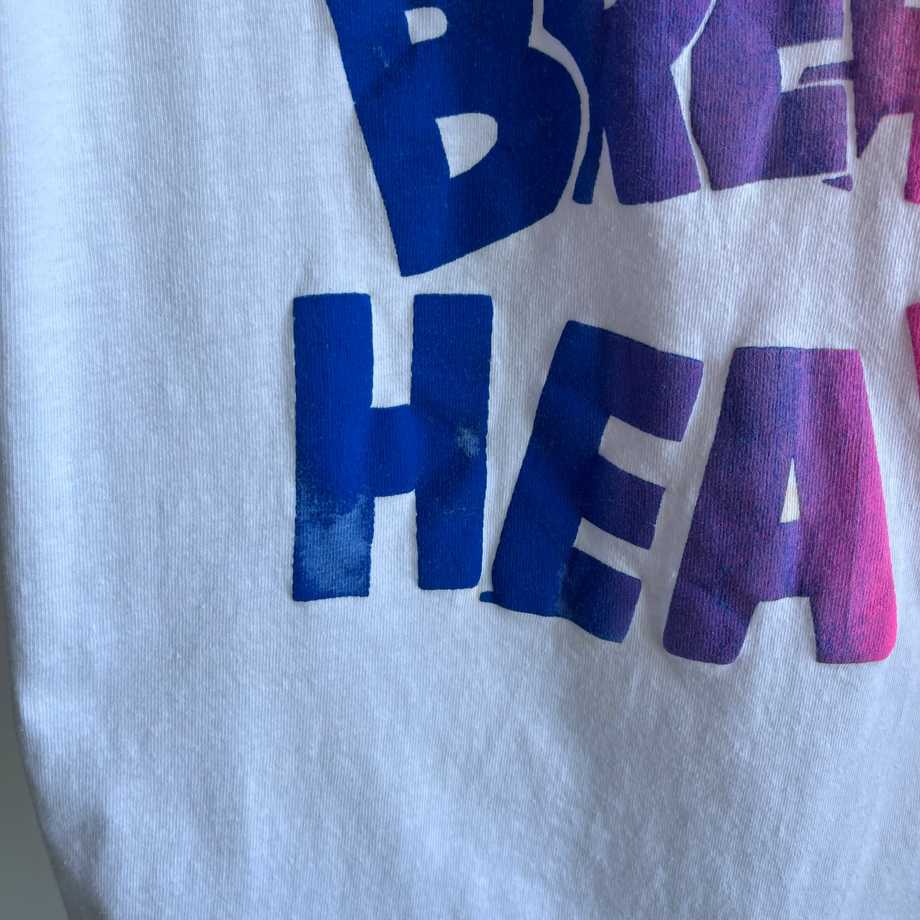 1992 Achy Breaky Heart Slightly Off Centered T-Shirt