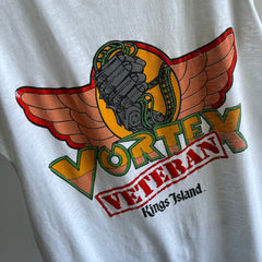 1987 Vortex Kings Island Roller Coaster Super Thin Tank Top