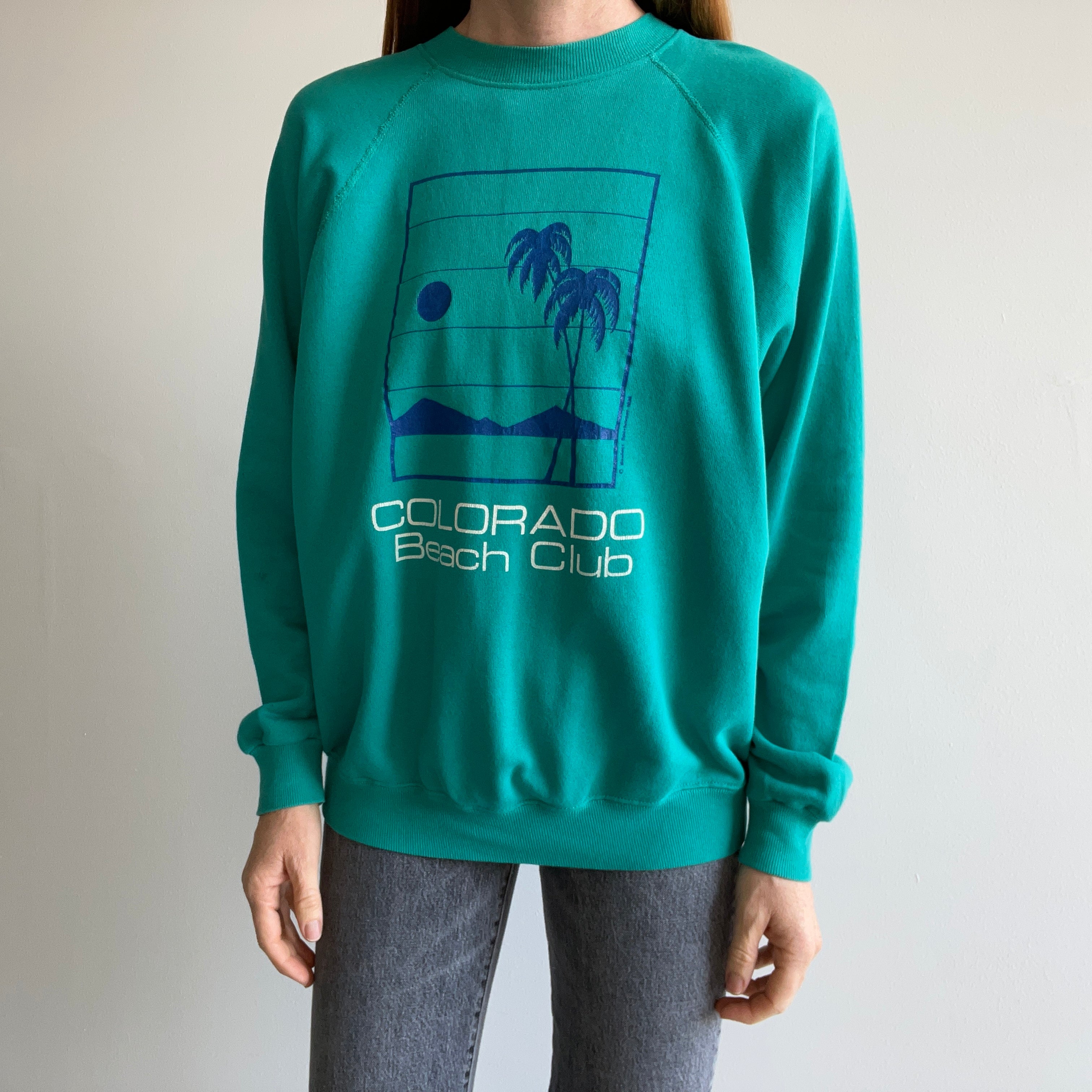 1980s Colorado Beach Club Sweatshirt