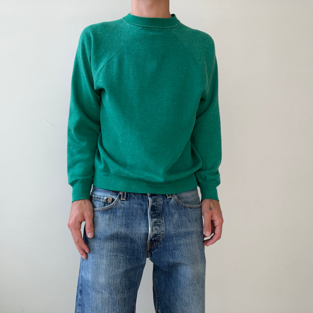 00s Heavy Weight Blank Black Sweatshirt par FOTL - Structuré