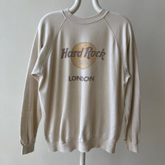 1990s Hard Rock Cafe London Sweatshirt - Thinned Out Dumpster Chic