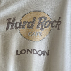 1990s Hard Rock Cafe London Sweatshirt - Thinned Out Dumpster Chic