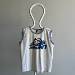 1980s Michael Jordan Bootleg Style Screen Print Tank Top - WOW