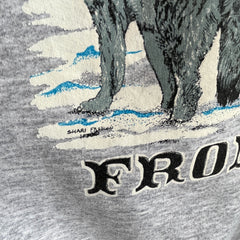 1980s Northern Frontier, Canada Wolf Warm Up