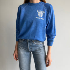 1980/90s Cambridge University Soft and Slouchy Raglan Sweatshirt