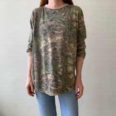 1980s/90s Realtree Camo Long Sleeve T-Shirt - !!!!!