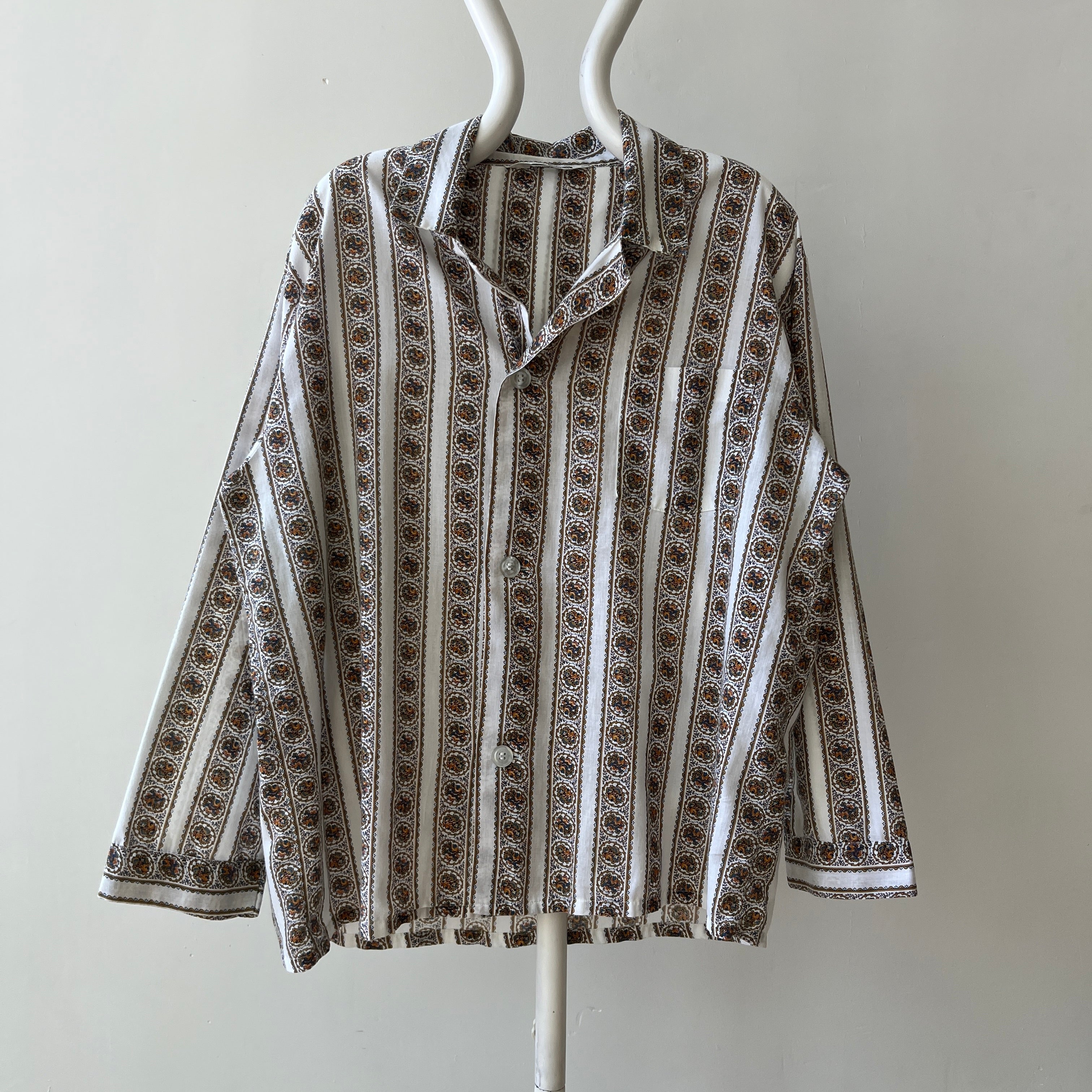 1970s Pajama Shirt - Soft and Easy Breezy