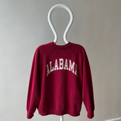 1980s Alabama Split Collar !!!!! Medium Weight Discus Sweatshirt - THIS