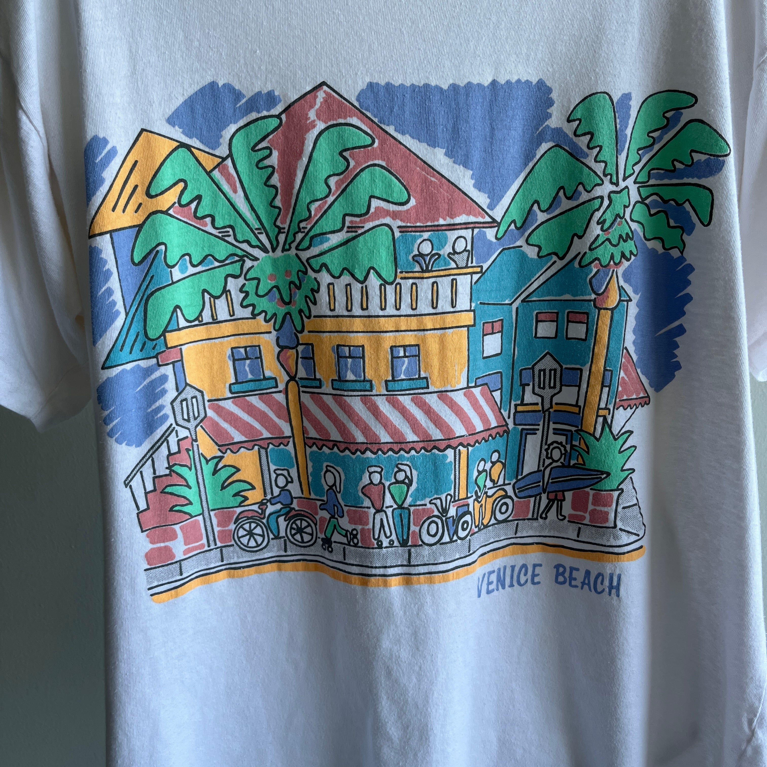 1990s Venice Beach, California Cotton T-Shirt