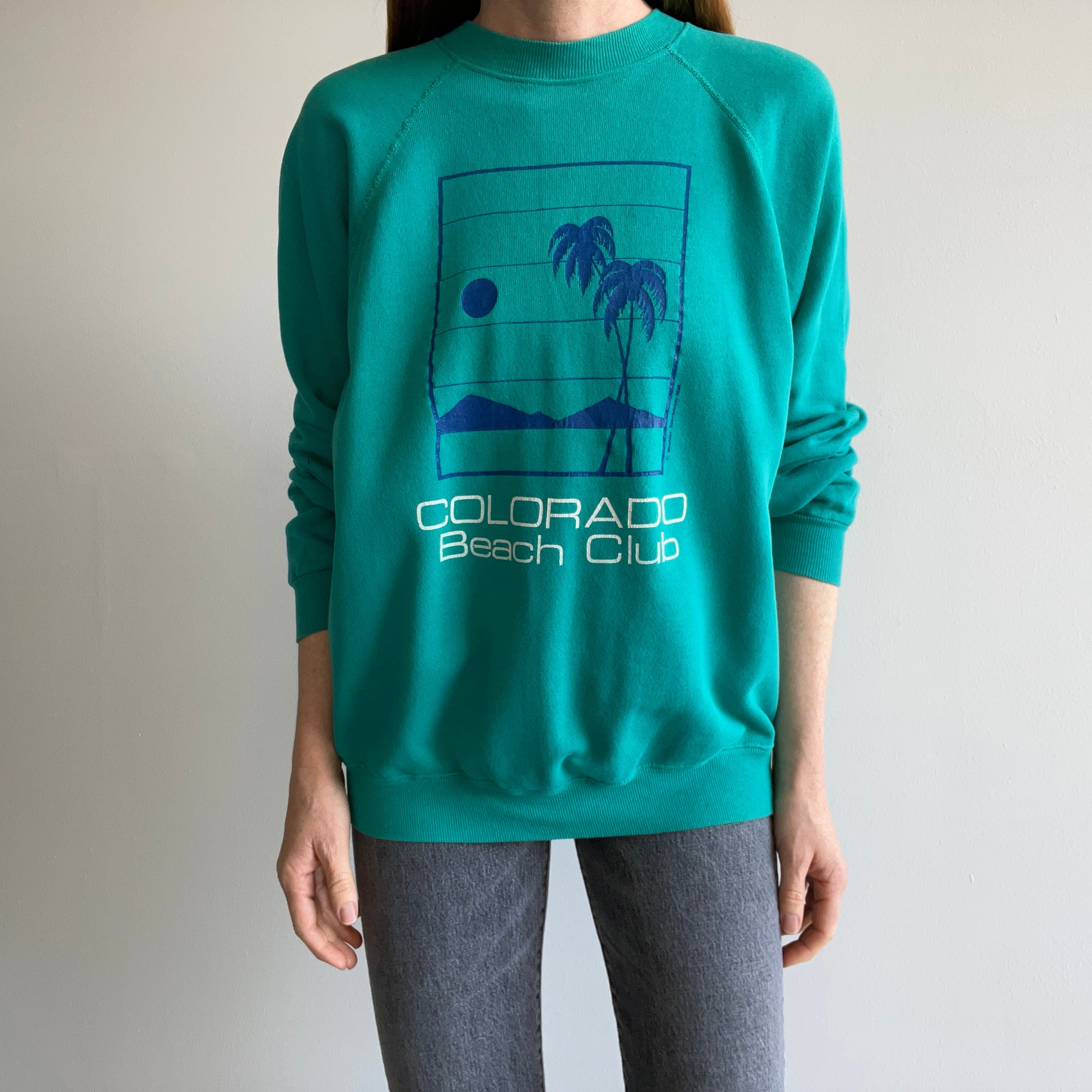 1980s Colorado Beach Club Sweatshirt