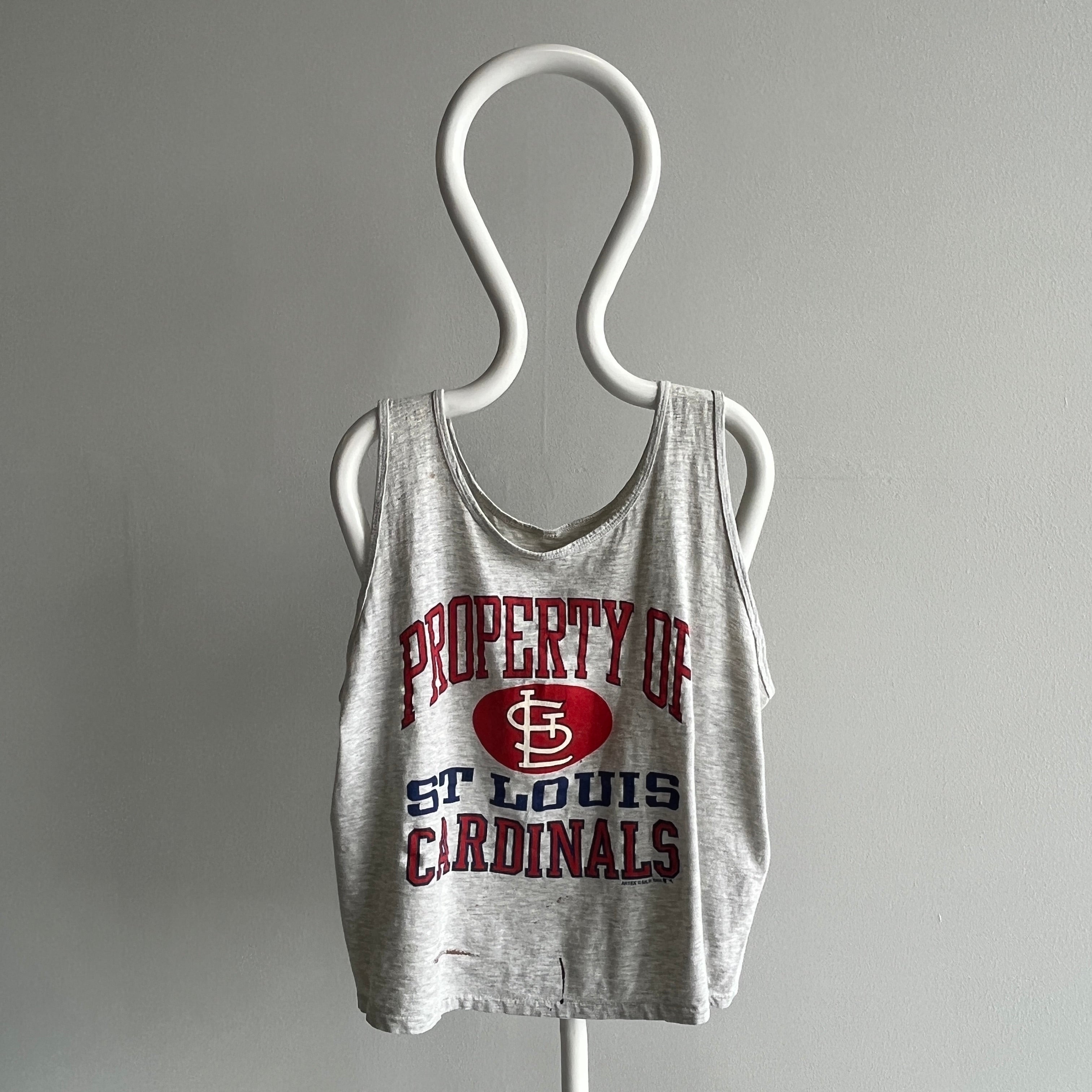 1988 Beat Up and Soft Saint Louis Cardinals Cotton Tank Top