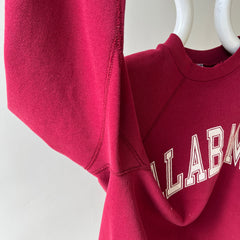 1980s Alabama Split Collar !!!!! Medium Weight Discus Sweatshirt - THIS