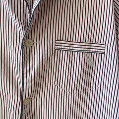 1980s Striped Pajama Shirt