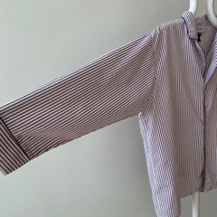 1980s Striped Pajama Shirt