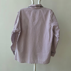 1980s Striped Pajama Shirt
