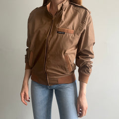 1980s Members Only Coffee Colored Jacket