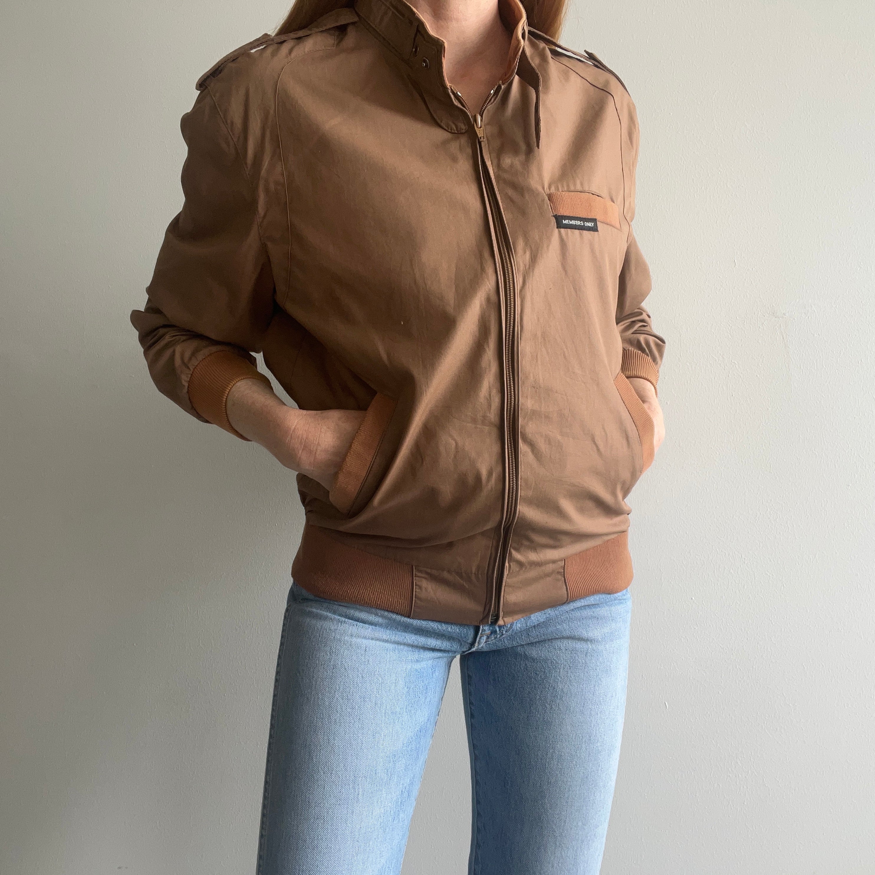 おすすめ 70s〜80s MEMBERS 44 ONLY Wool Leather Oversiz Jacket
