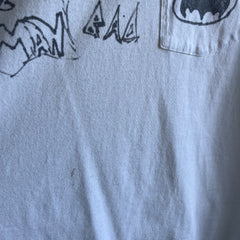 1980s Front and Back DIY Batman T-Shirt by Adam G.