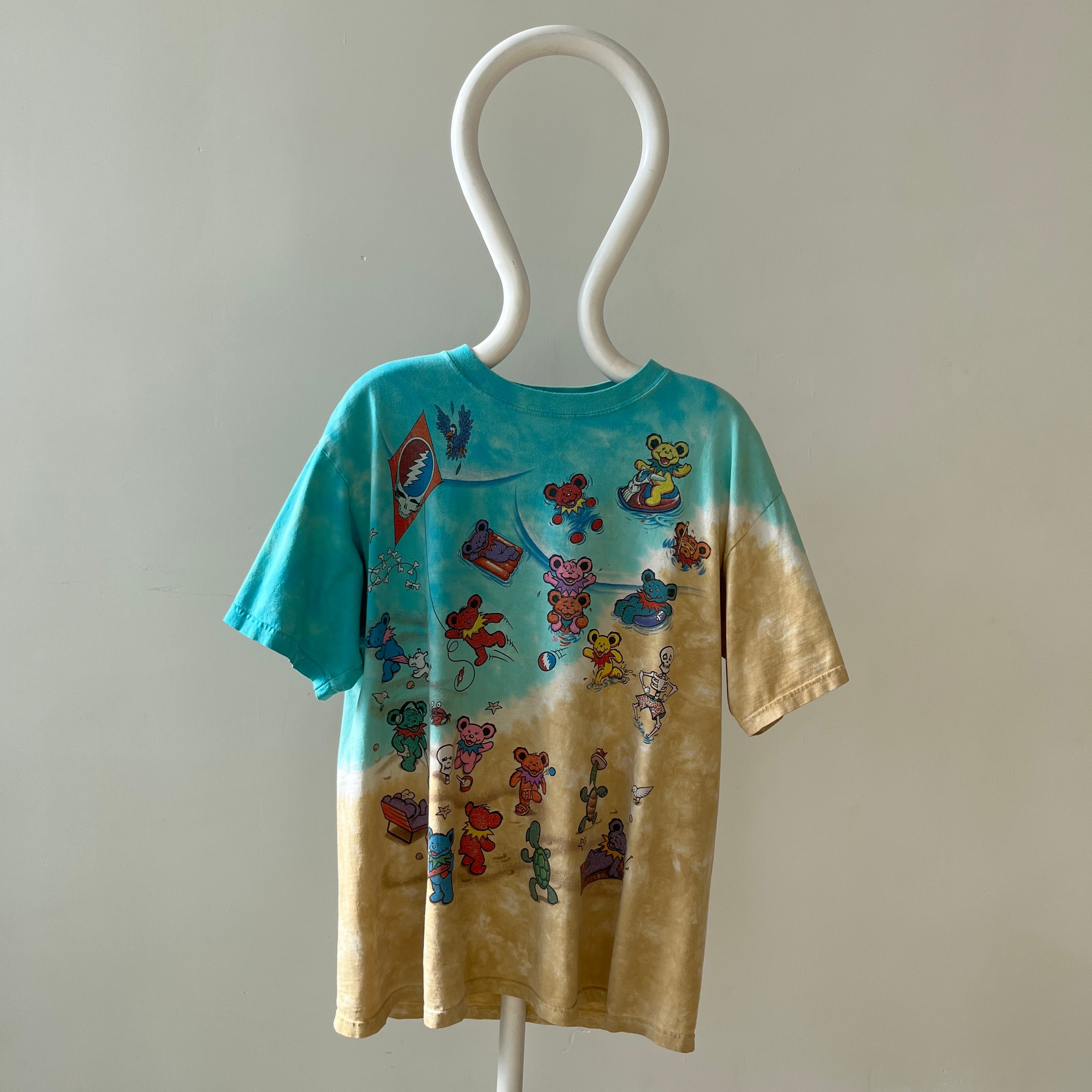 1999 Grateful Dead All Over Print T Shirt - Backside Too