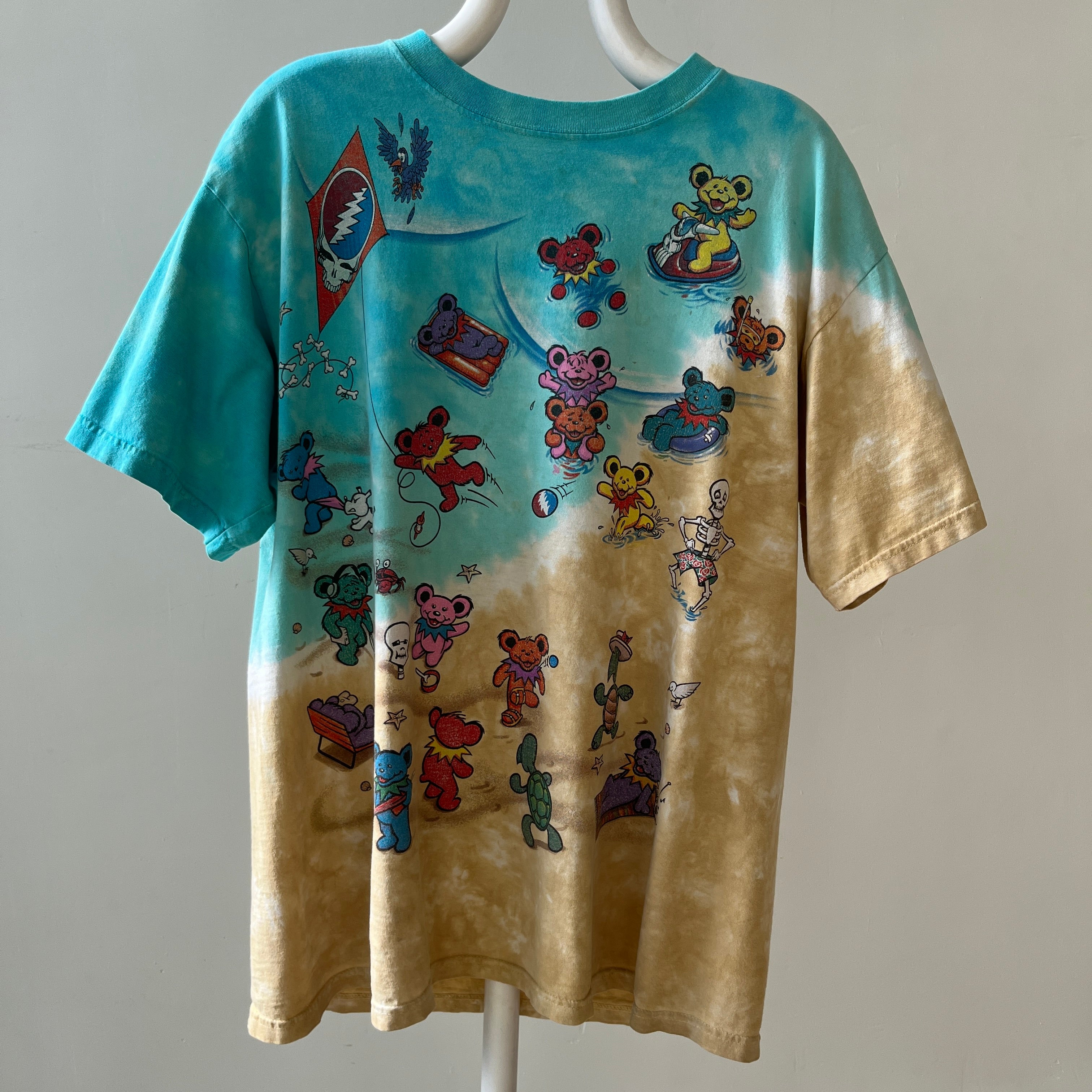 1999 Grateful Dead All Over Print T Shirt - Backside Too