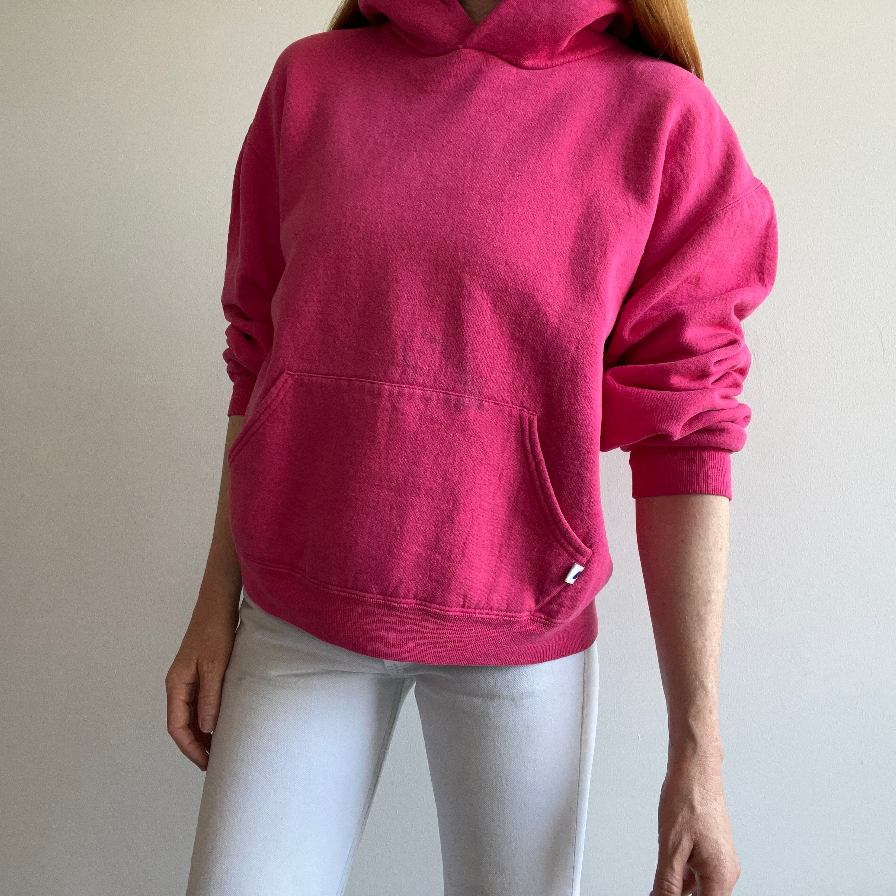 1990s/2000s Pink Vintage 90s Hoodie