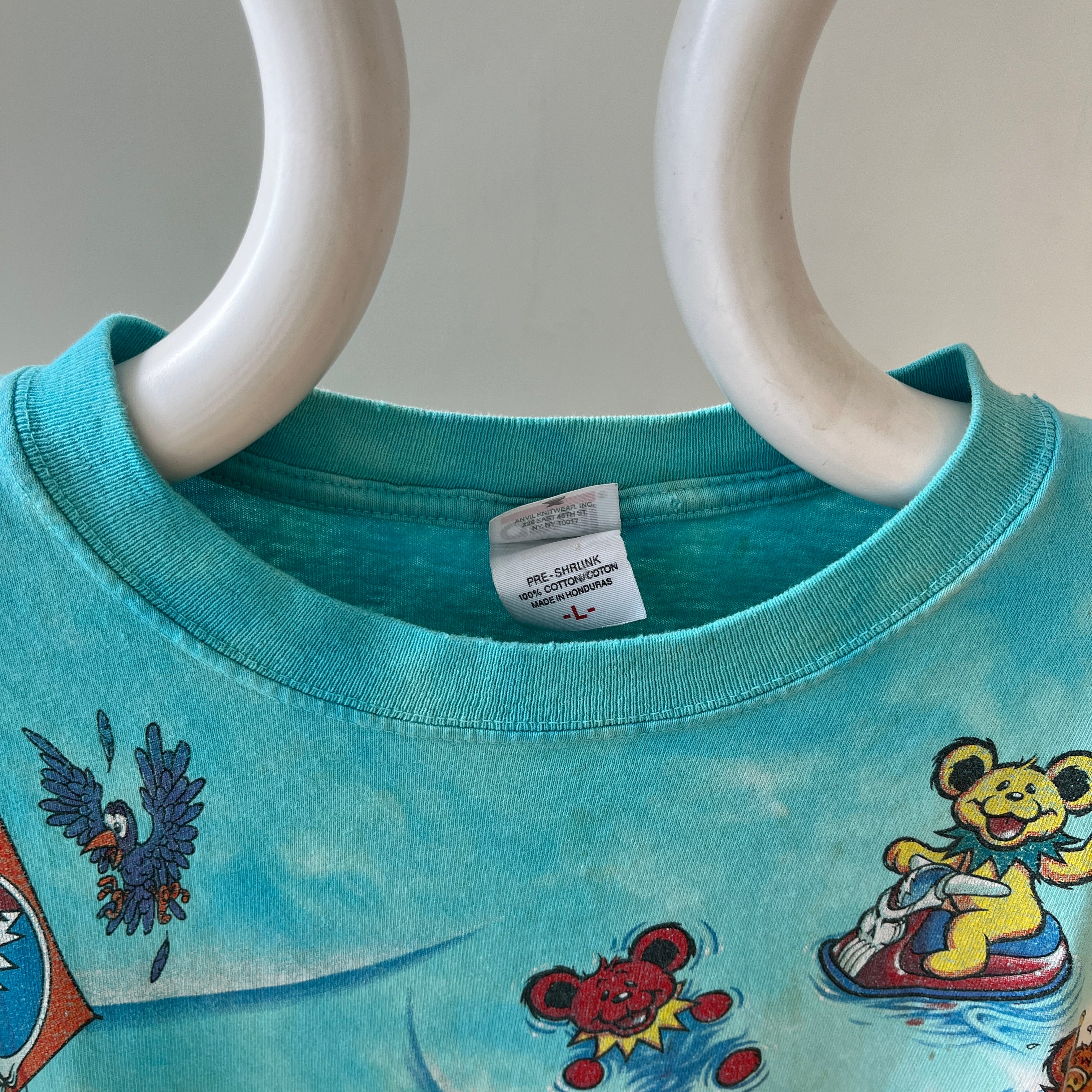 1999 Grateful Dead All Over Print T Shirt - Backside Too