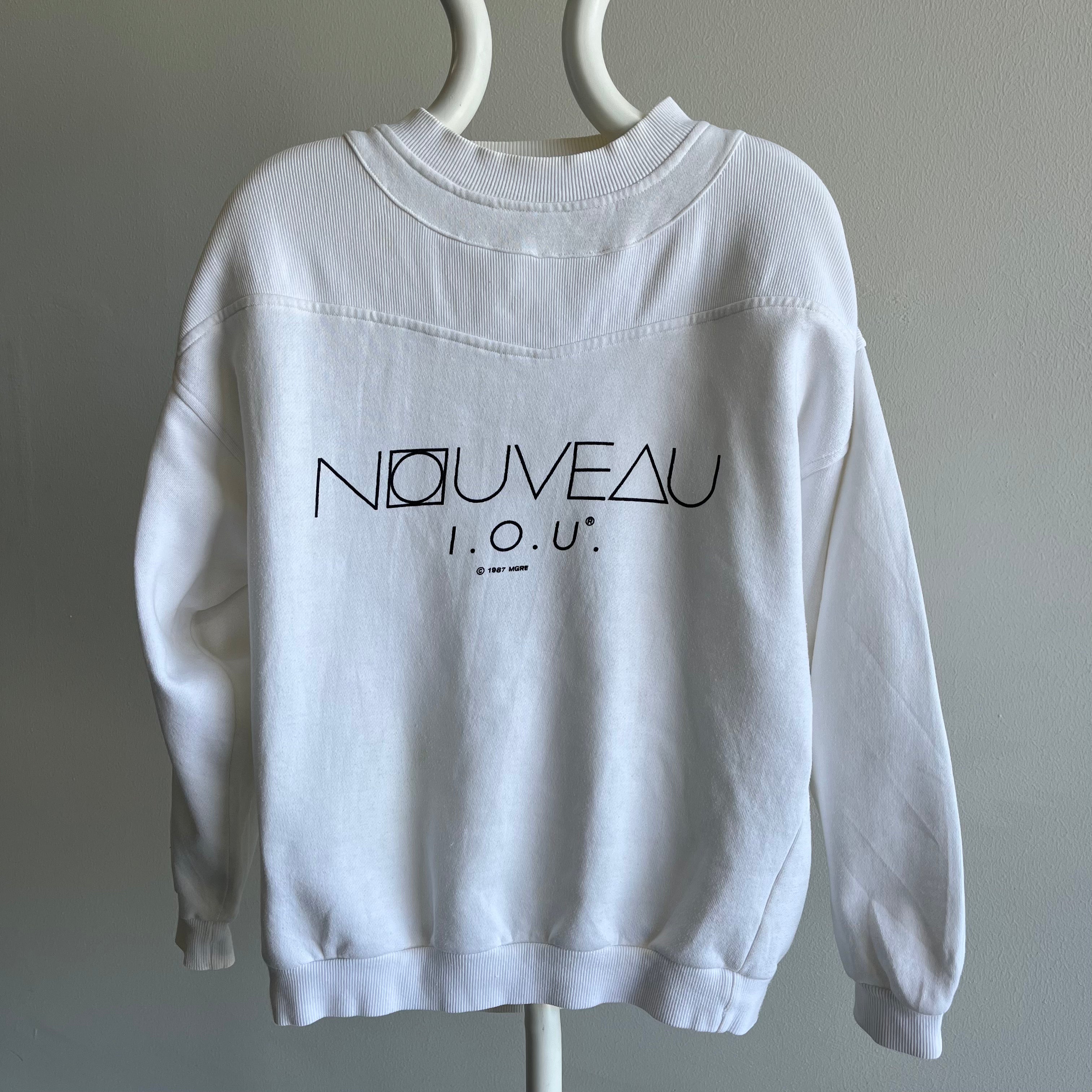 1987 Nouveau I.O.U. Sweatshirt