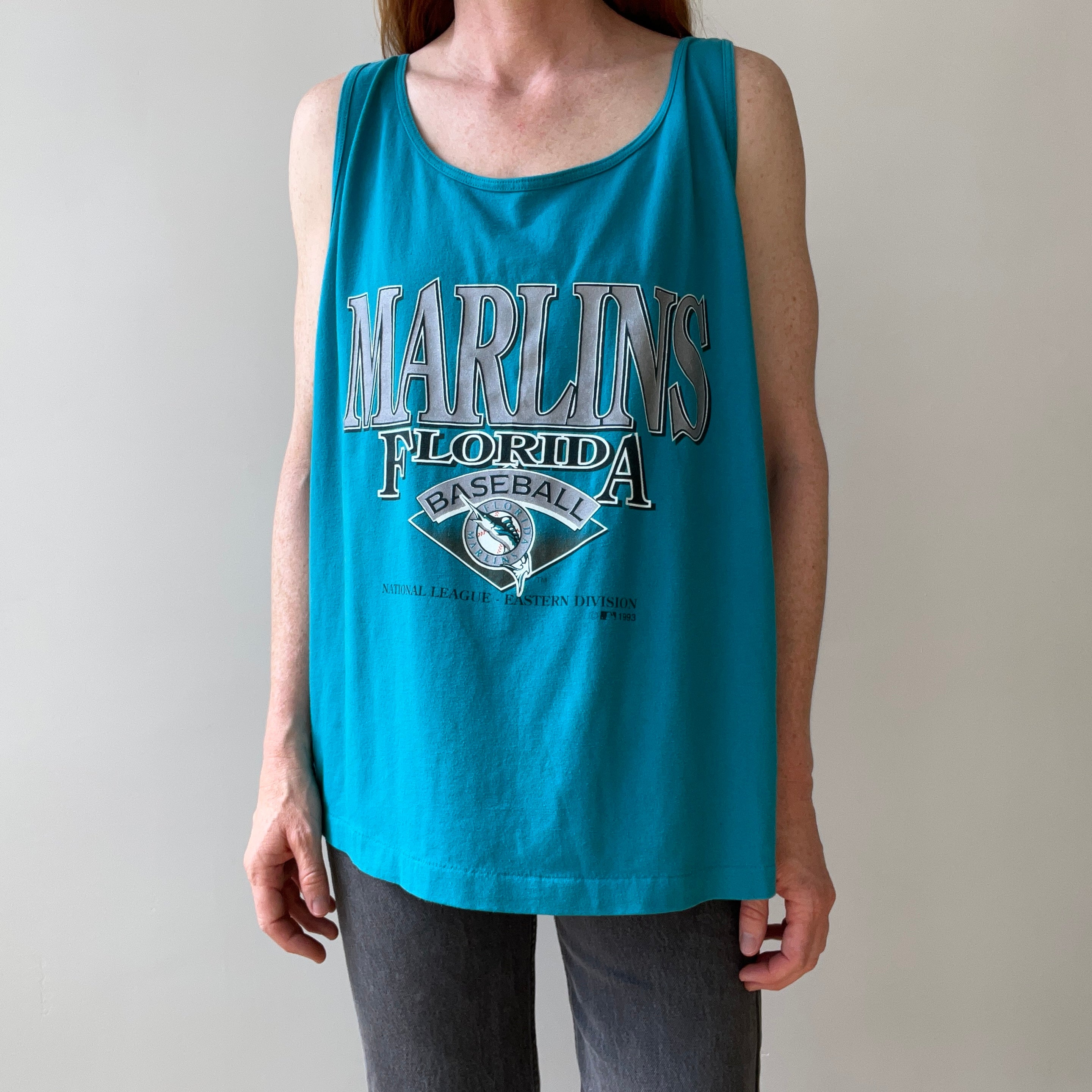 1993 Florida Marlins Baseball Tank Top