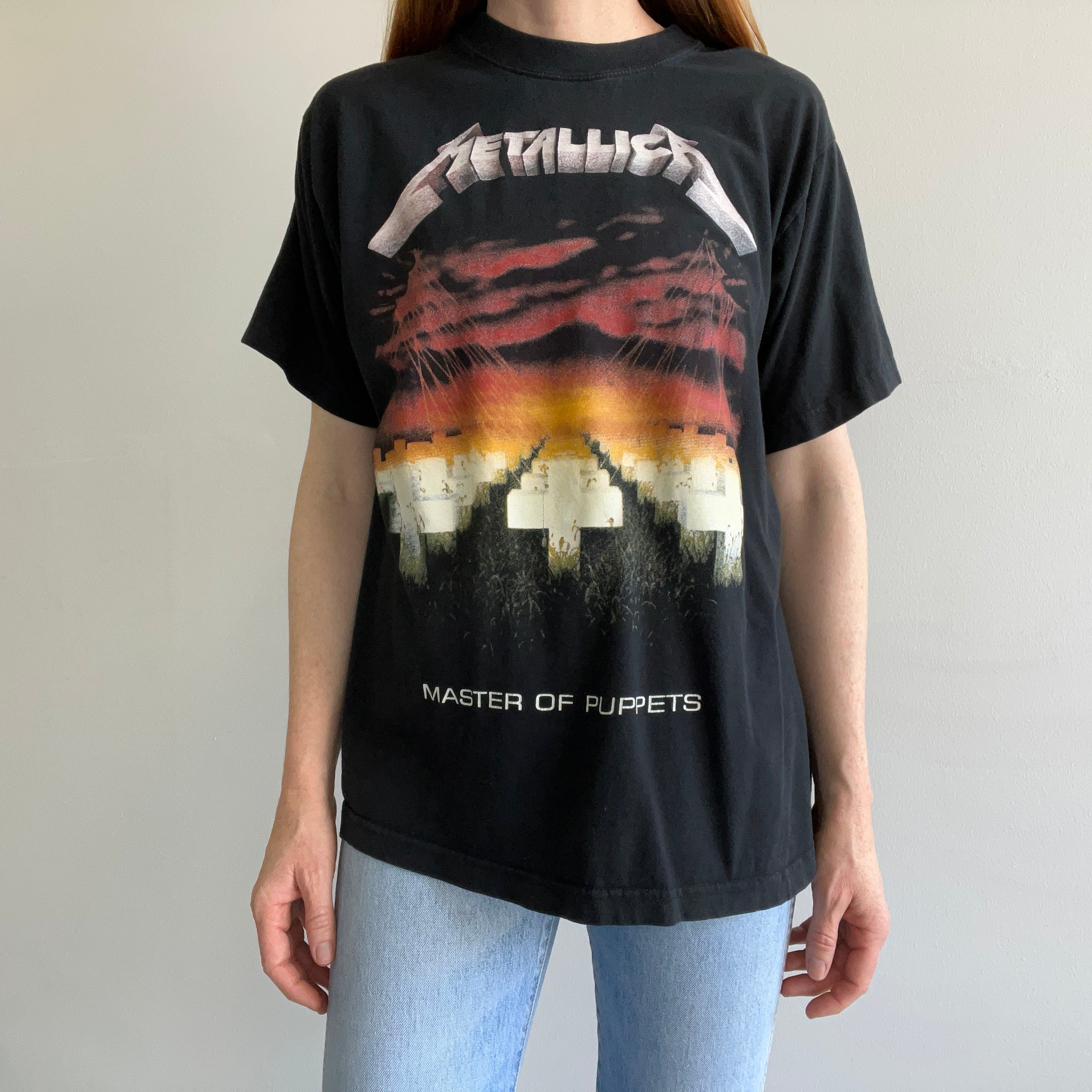 Not Vintage Metallica - Masters of Puppets - Reprint T-Shirt