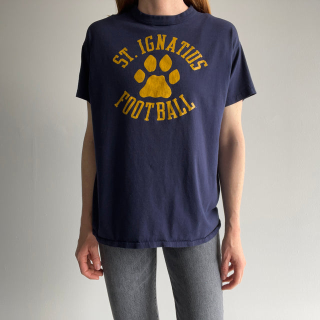 1980/90s St. Ignatius Football T-Shirt by Russell