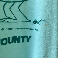 1988 BAGSAI Broome County Softball T Shirt
