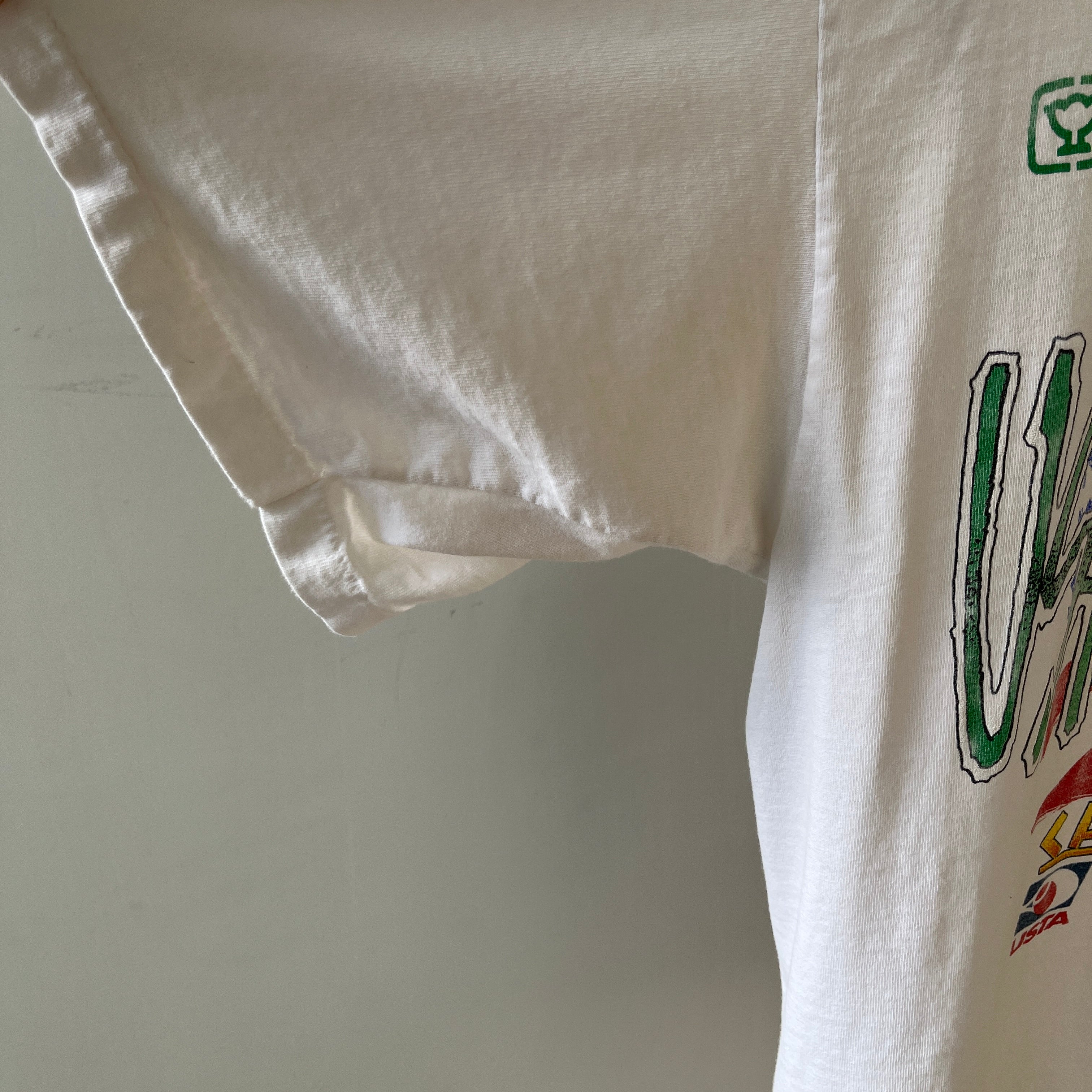 1995 Davis Cup Tennis USA vs Sweden T Shirt