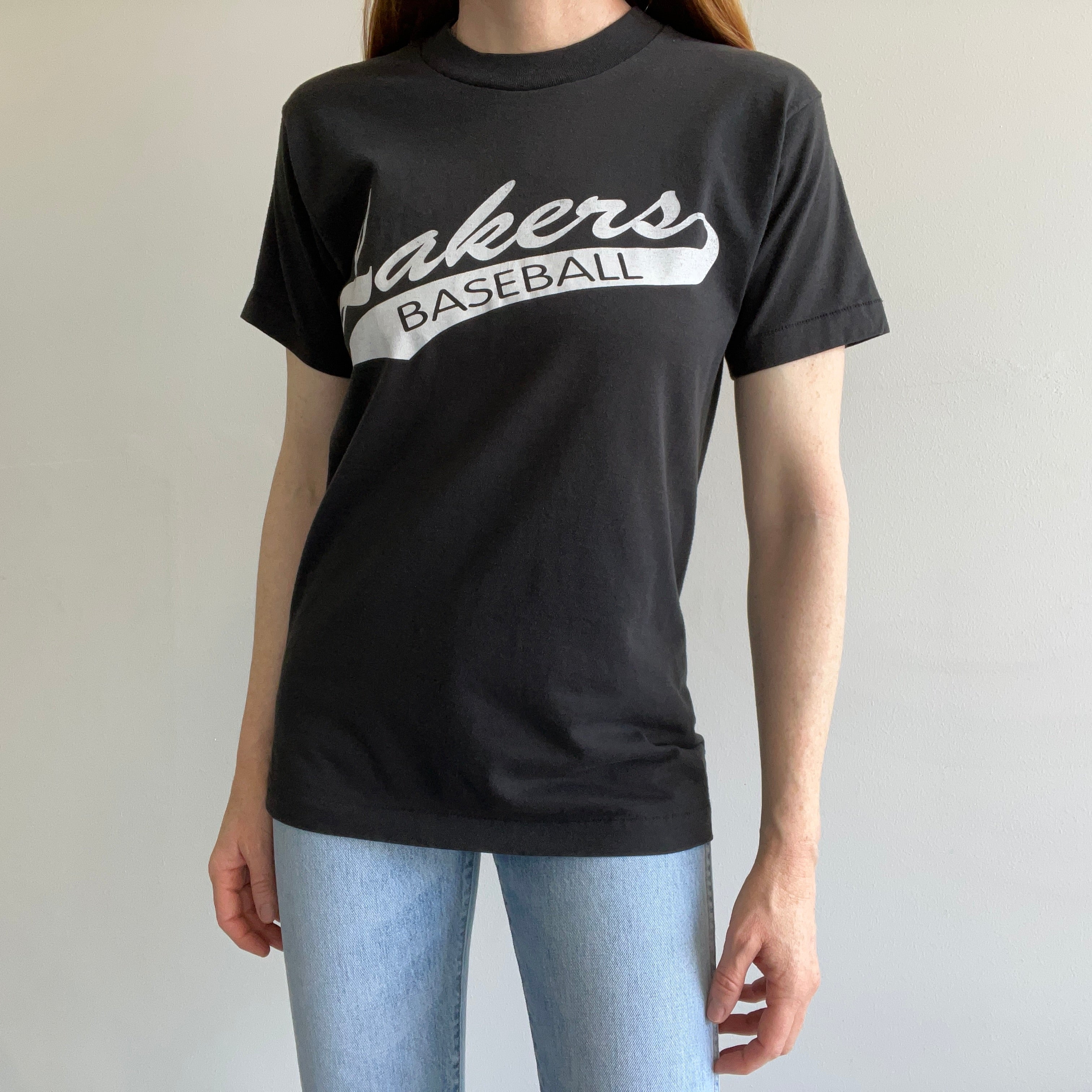 1980s Lakers Baseball (not the LA basketball team) No. 13 T-Shirt