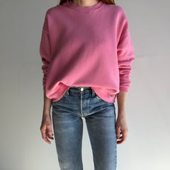 1990/2000s Deep Pastel Pink Russell Brand Sweatshirt