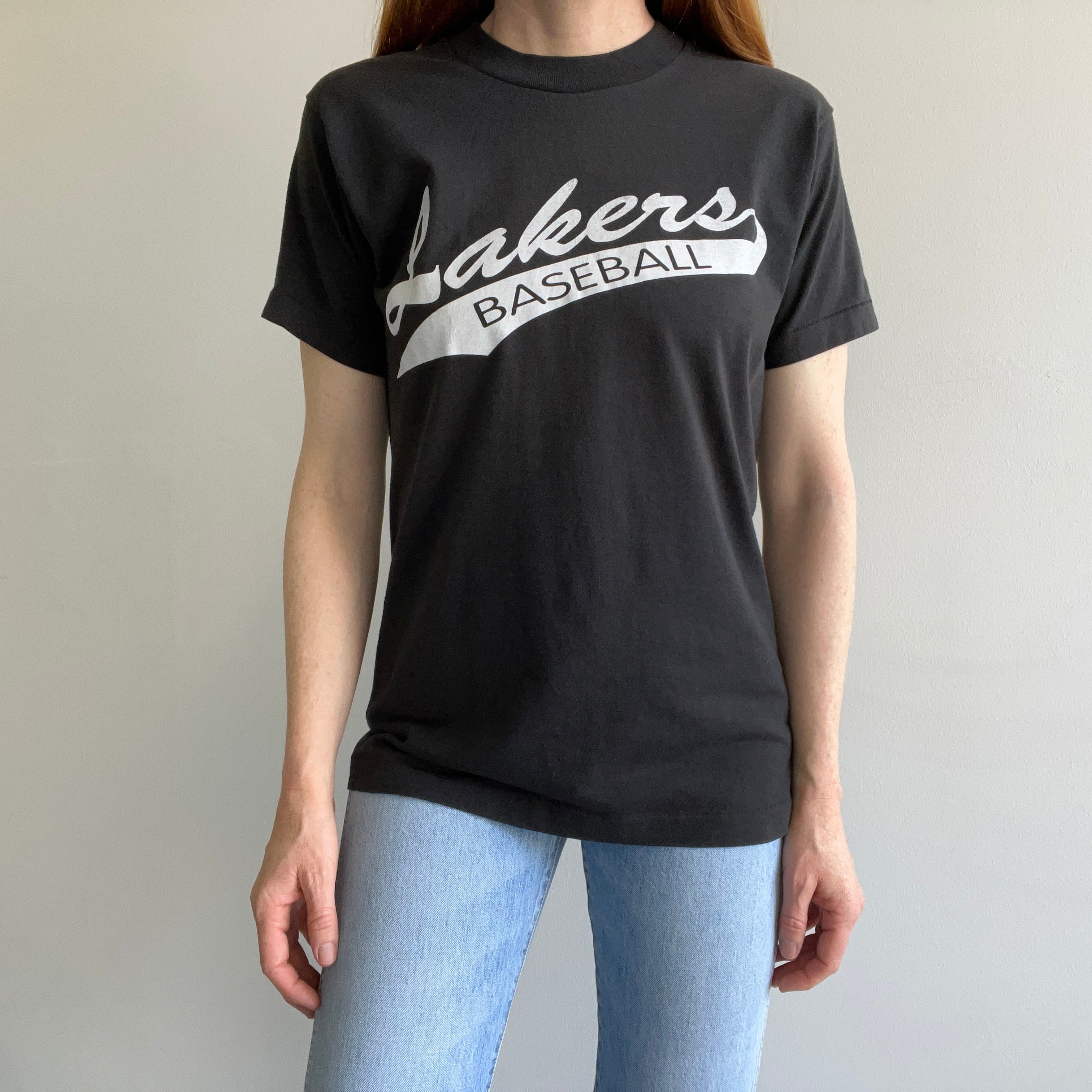 1980s Lakers Baseball (not the LA basketball team) No. 13 T-Shirt