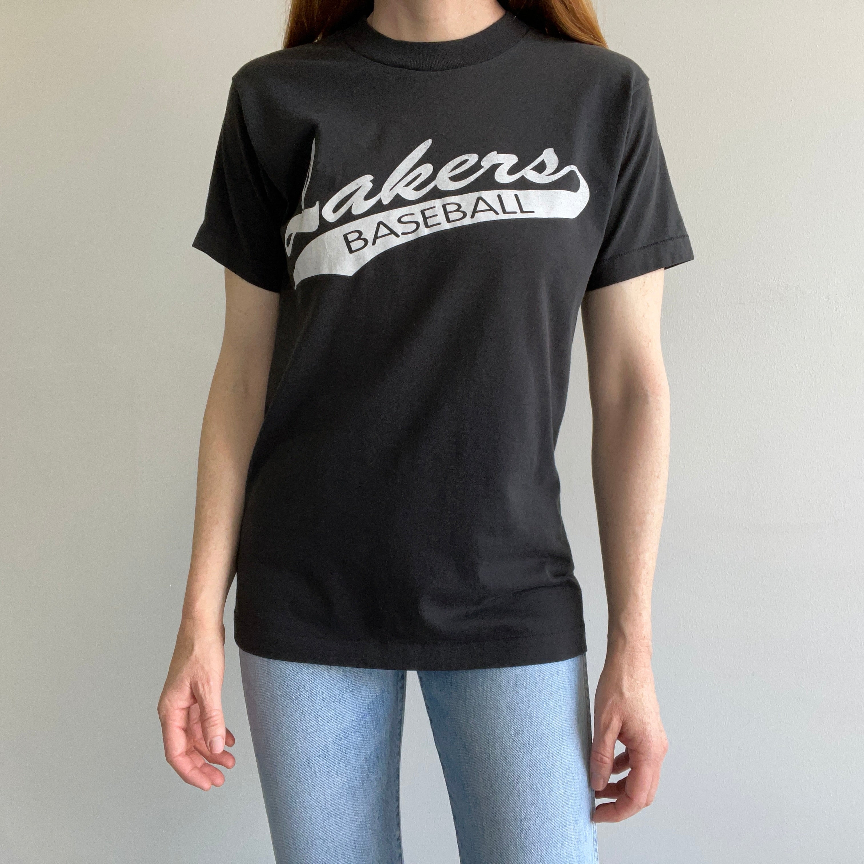 1980s Lakers Baseball (not the LA basketball team) No. 13 T-Shirt