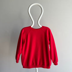 1980/90s 80s Eighties Red Raglan by HHW