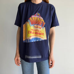 1989 Wisconsin Lottery T-Shirt with Small Print Disclaimer