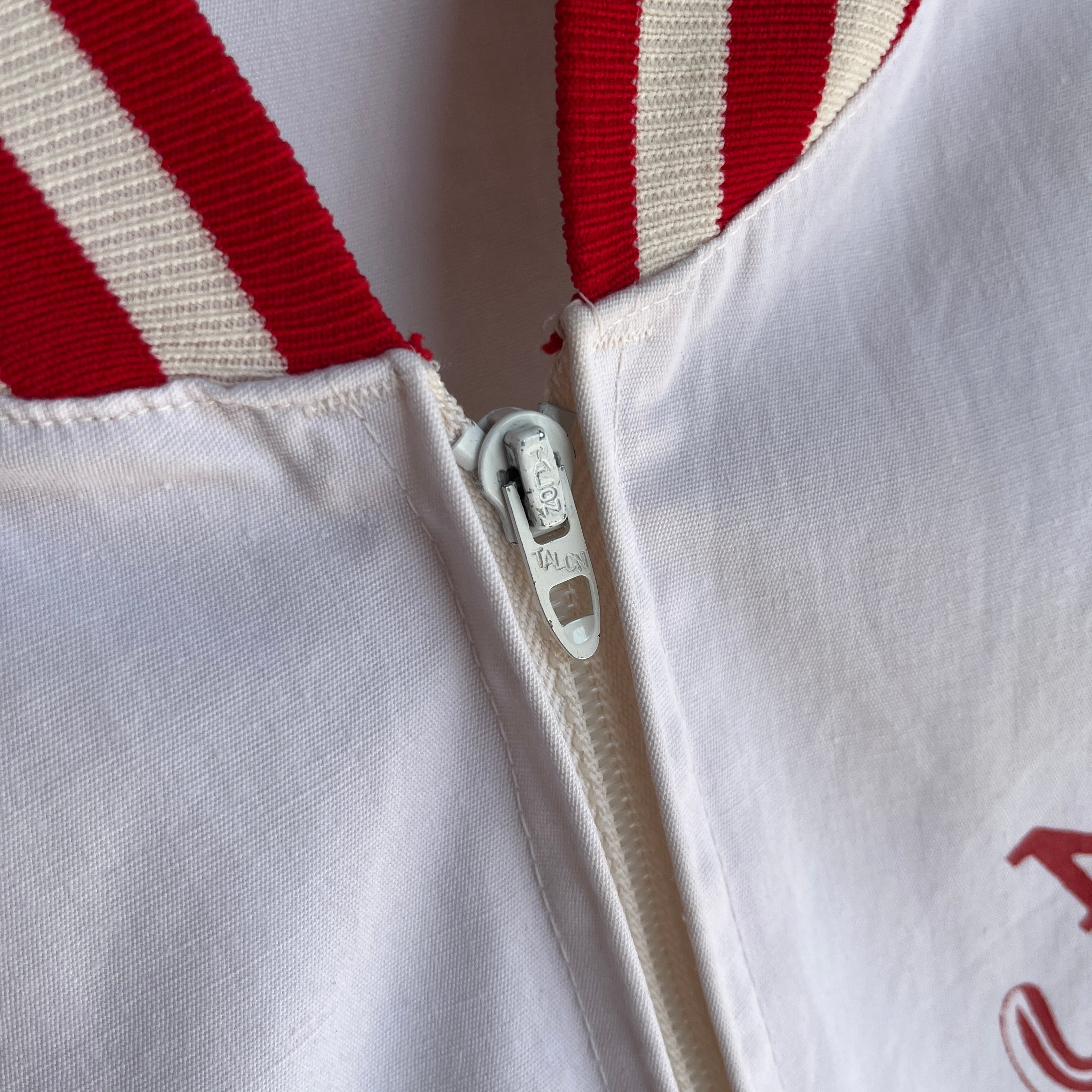 1960s Champion Brand Loyal Order of Moose Zip Up Jacket (Talon Zip) – Red  Vintage Co
