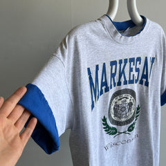 1980s Markensan Wisconsin Two Toned T-Shirt