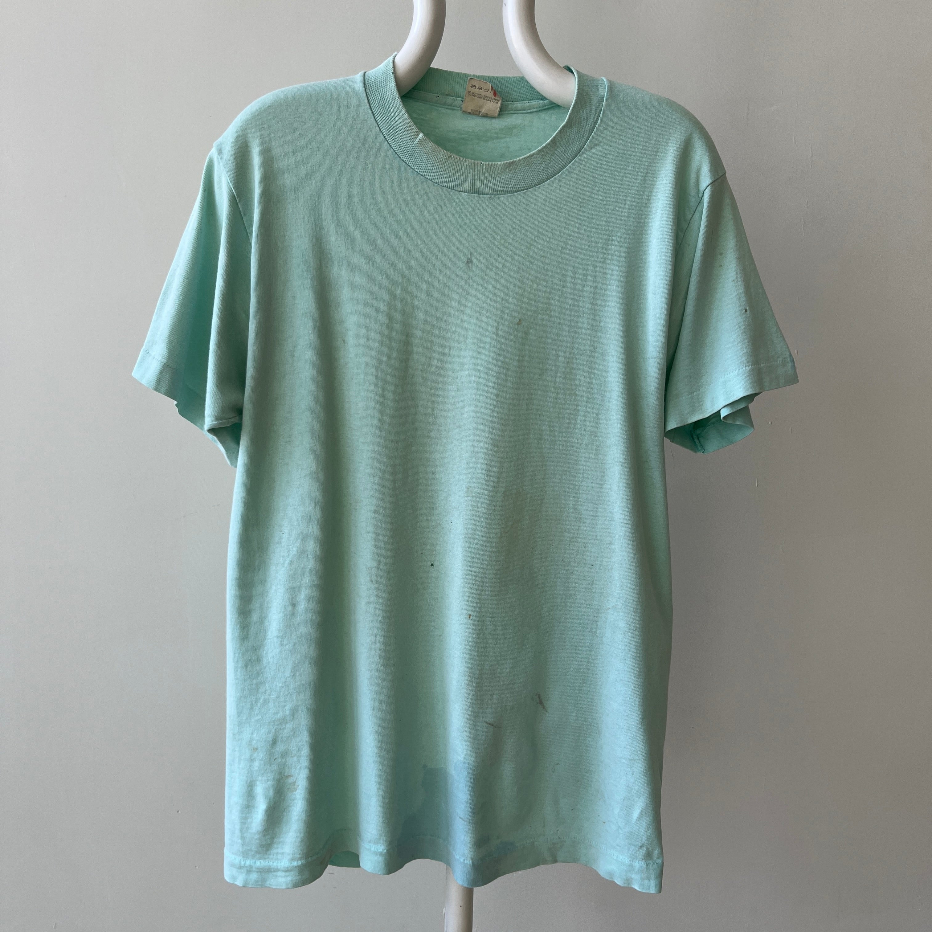 1980s Thrashed Blank T-Shirt - Dumpster Chic QL Alert
