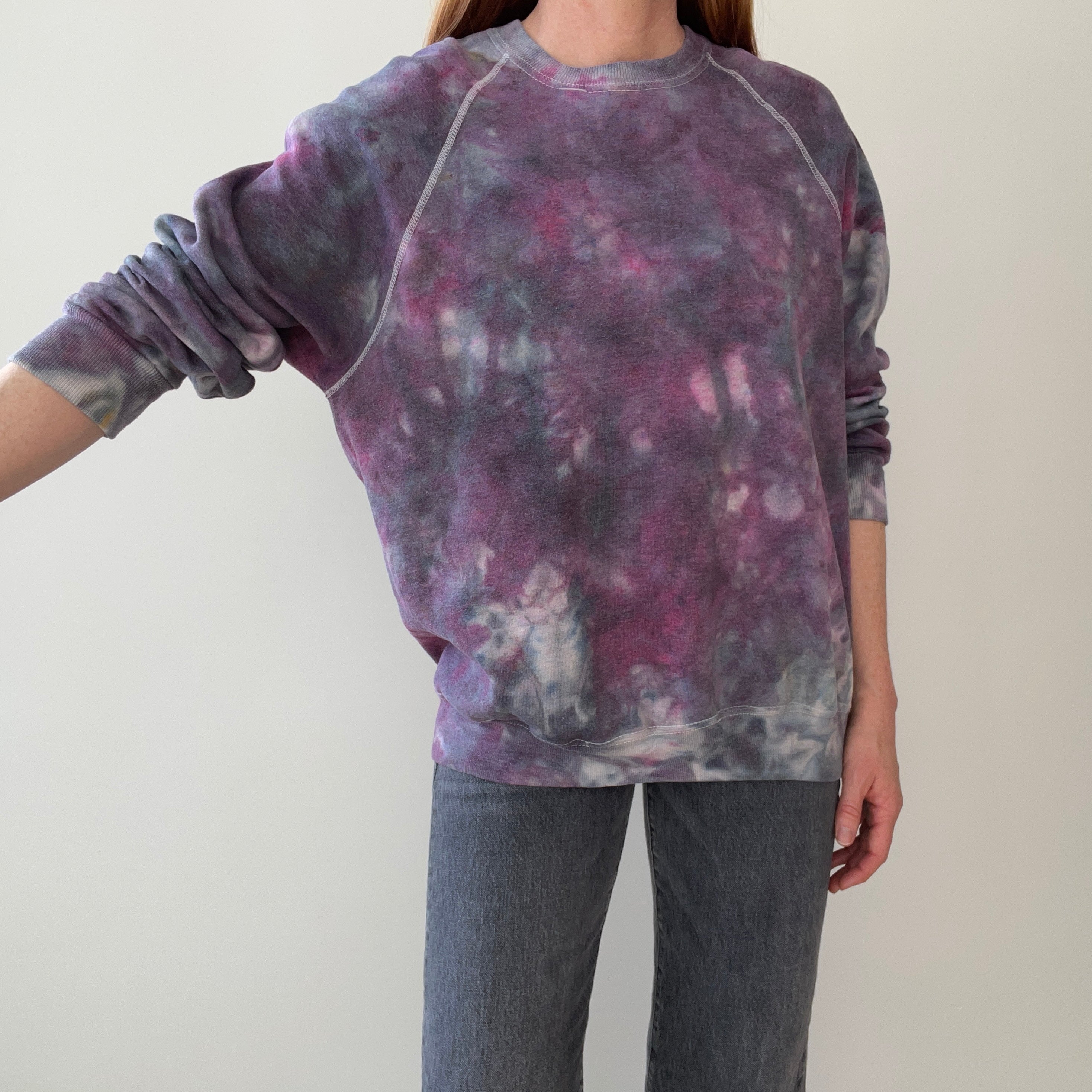 1980/90s Super Cool Tie Dye ? But Not Sweatshirt