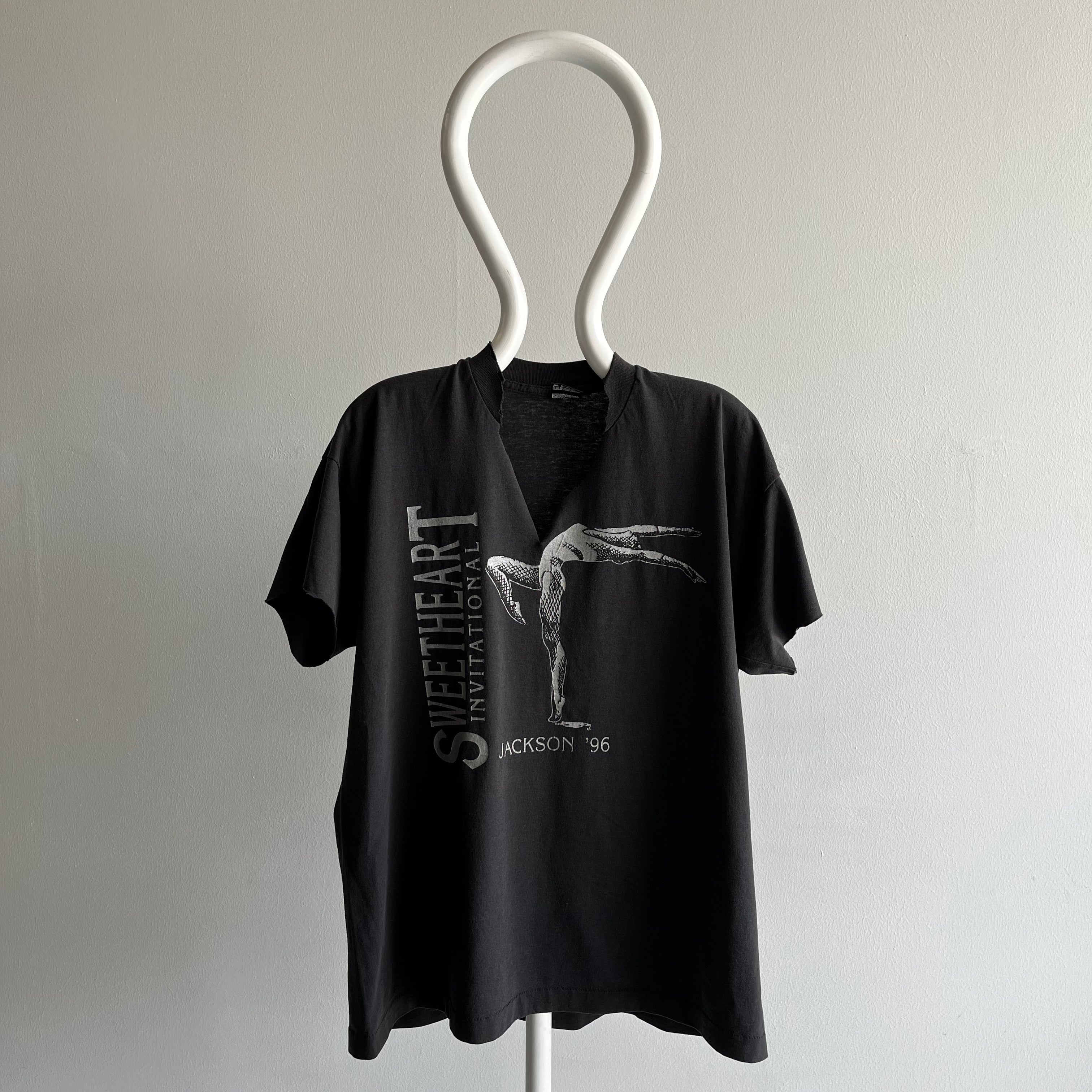 1996 Sweetheart International Dance Cut Neck T-Shirt